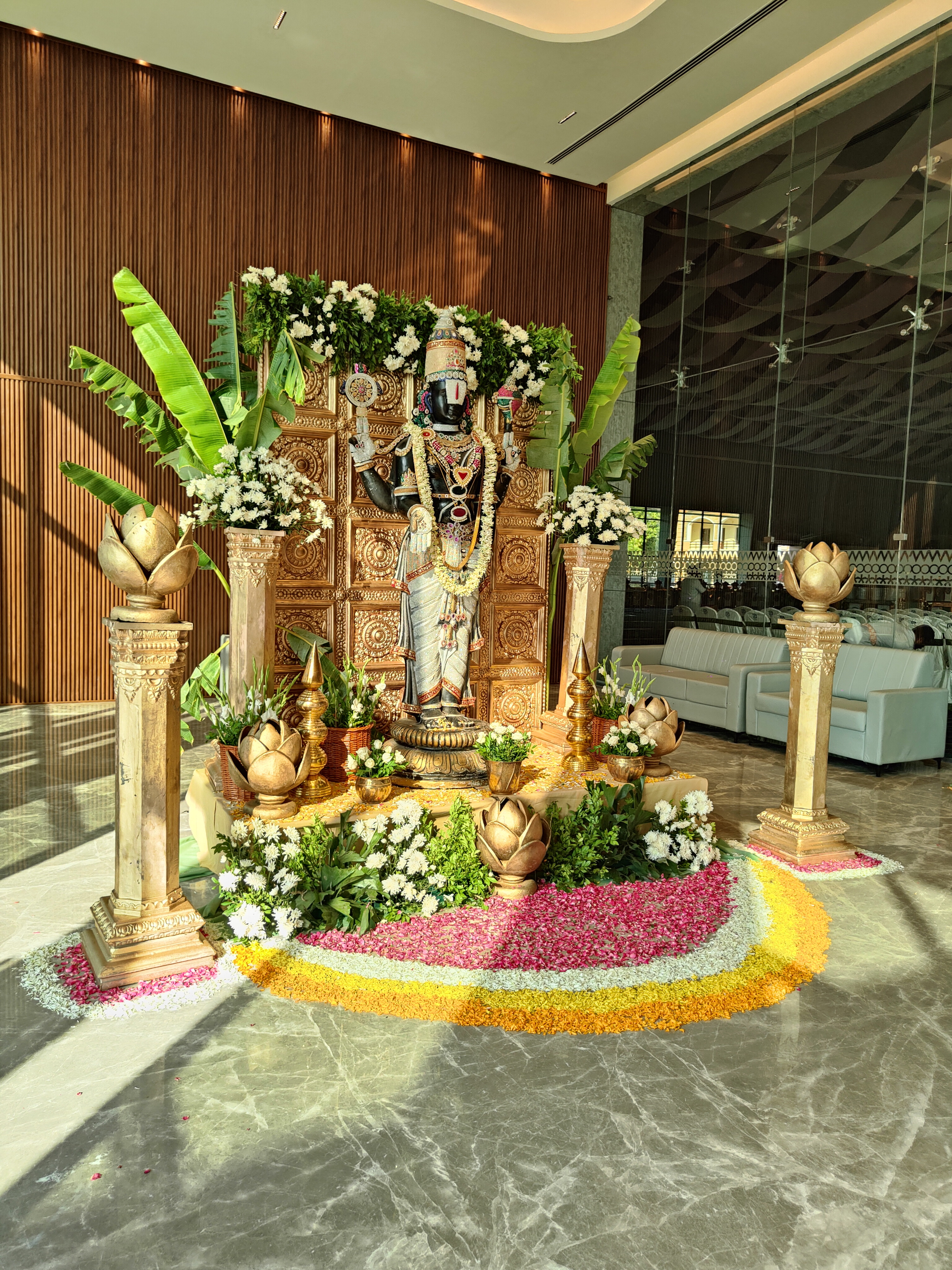 Brundavan Convention Dining Area
